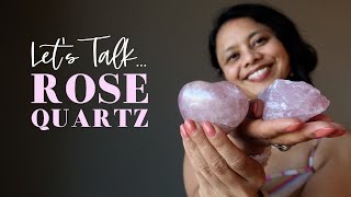 Rose Quartz Meanings Uses amp Healing Properties  AZ Satin Crystals [upl. by Xyla133]