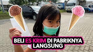 BELI ES KRIM KE PABRIKNYA LANGUNG [upl. by Malet]