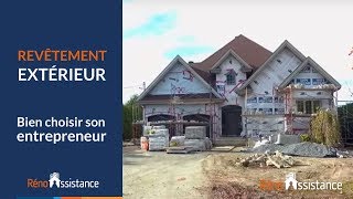 Revêtement extérieur  Stéphanie visite vos chantiers [upl. by Eward]