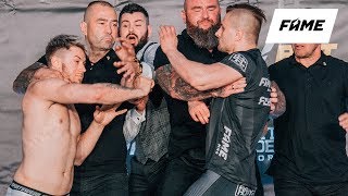 FAME MMA 4 Ceremonia ważenia [upl. by Menashem]