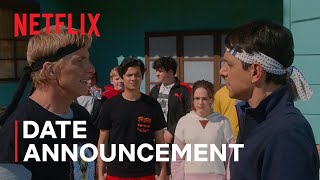 Cobra Kai Season 4  Date Announcement  Netflix [upl. by Ahl352]