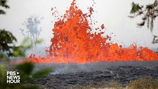 WATCH LIVE Kilauea volcano erupts in Hawaii [upl. by Enimasaj706]