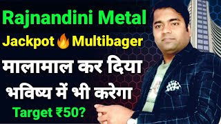 Rajnandini metal share latest news Rajnandini metal share analysis Rajnandini metal share price [upl. by Maurer]