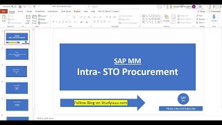 SAP MM Intra STO process full explanation for Basic Learners [upl. by Nedaj]