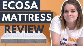 Ecosa Mattress Review by Sleep Advisor [upl. by Kroy]