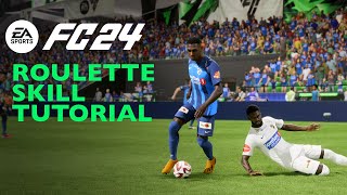 EA FC 24  ROULETTE SKILL MOVE TUTORIAL [upl. by Dorina]