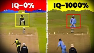 MS Dhoni High IQ Mastermind Moments  TFVCricket [upl. by Otaner397]