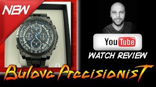 Bulova Precisionist Chronograph Watch Review 98B229 [upl. by Mosra]