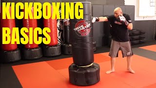 KICKBOXING FUNDAMENTALS Basic Kickboxing Techniques To Get You Started [upl. by Acenahs]