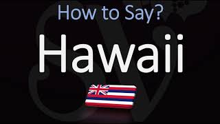 How to Pronounce Hawaii English Vs Hawaiian Pronunciation [upl. by Pet840]