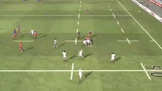 Rugby Challenge 4 gameplay Saracens Vs Harlequins Highlights [upl. by Colston966]