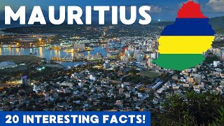 MAURITIUS 20 Facts in 3 MINUTES [upl. by Ainek263]