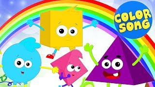 couleur chanson  couleurs en français  Color Song For Kids  Oh My Genius Française [upl. by Aicenat]