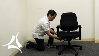 How to Adjust an Ergonomics Office Chair [upl. by Oiluarb]