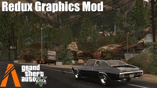 Fivem How To Install Redux Graphics Mod GTA V [upl. by Tehcac]