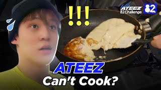 ATEEZ Cooks an American Breakfast  82Challenge EP3 [upl. by Wahl332]