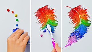 30 Simple Art Techniques Everyone Can Do [upl. by Krute]