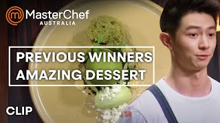 Reynold Poernomos Dessert Challenge  MasterChef Australia  MasterChef World [upl. by Liuqnoj]