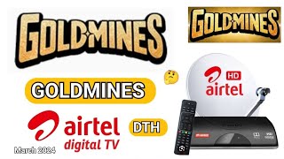 How to Start Goldmines Channel in Airtel Digital TV  GOLDMINES TV CHANNEL ON Airtel Digital TV [upl. by Kannry]