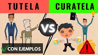 Descubre las Diferencias entre TUTELA y CURATELA Con EJEMPLOS [upl. by Neelrak]