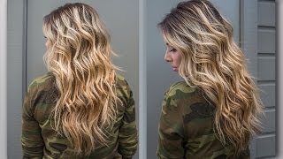 How to  Perfect Beach Wave Hair [upl. by Rehpotsirahc372]