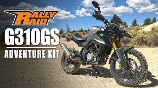 Rally Raid G310GS Closeup Look at the New Adventure Kit [upl. by Gem]