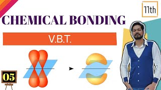 Chemical Bonding । Class 11 L5 । Valence bond theory । Overlapping of atomicorbitals  delta bond [upl. by Luas605]