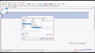 Calc  Calendrier automatique [upl. by Botsford]