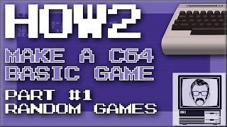 How to Make a C64 Game in BASIC Ep1 HOW2  Nostalgia Nerd [upl. by Gowrie919]