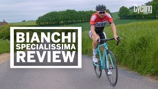 Bianchi Specialissima  Review  Cycling Weekly [upl. by Etsirk]