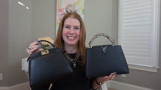 Louis Vuitton Capucines BB VS Fendi Mini Peekaboo [upl. by Tteltrab]