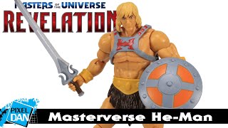 MOTU Revelation HeMan Masterverse Action Figure Review  Masters of the Universe [upl. by Calle930]