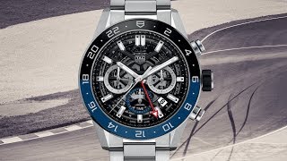 Review Tag Heuer Carrera Calibre Heuer 02 GMT [upl. by Lledal]