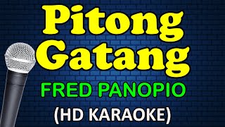 PITONG GATANG  Fred Panopio HD Karaoke [upl. by Tace]