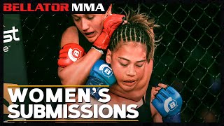 Top Womens Submissions  Bellator MMA [upl. by Neih]