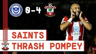 FULL HIGHLIGHTS  Portsmouth 04 Southampton [upl. by Ardine]