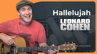 Hallelujah by Leonard Cohen  Easy Guitar Lesson [upl. by Haggai993]