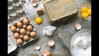 THE FUNCTION OF EGGS IN BAKING  whole eggs egg whites egg yolks [upl. by Houlberg]