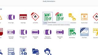 How to Create a Simple Label File in Custom Designer  Brady Workstation [upl. by Indys]