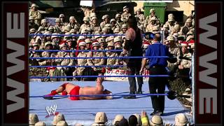 The Undertaker vs Heidenreich Tribute to the Troops 2004 [upl. by Rubia]