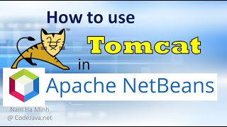 How to use Tomcat server in NetBeans IDE [upl. by Lled]