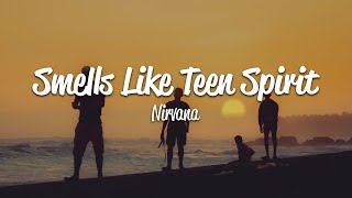 Nirvana  Smells Like Teen Spirit Lyrics [upl. by Lusar]