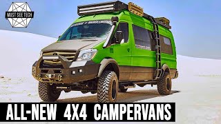 10 Newest 4x4 Adventure Vans with HeavyDuty Equipment for Remote Camping Locations [upl. by Yenreit856]