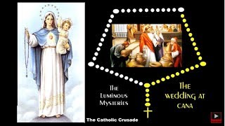 The Luminous Mysteries  VIRTUAL ROSARY  Thursdays [upl. by Michelle]