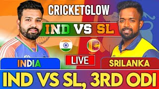 Live  IND Vs SL 3rd ODI  Live Scores amp Commentary  India vs Srilanka  2nd innings [upl. by Deaner]