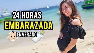 24 HORAS SIENDO MAMÁ  EMBARAZADA EN VERANO   Lyna Vlogs [upl. by Marten64]