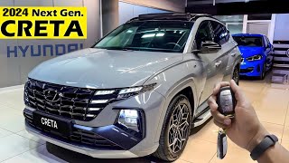 NEW 2024 HYUNDAI CRETA FACELIFT INDIA All Details Hyundai CRETA 2024 [upl. by Rabma]