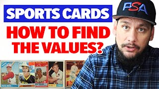 How to find Sports Card Values  Baseball Football Basketball amp Hockey sportscards thehobby [upl. by Calandria]