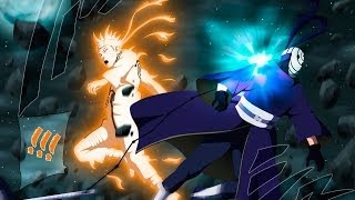 AMV  Naruto Kakashi Killer Bee and Gai VS Tobi [upl. by Elyc498]