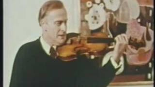 Yehudi Menuhin Violin Tutorial  1 The Preparation [upl. by Daven]